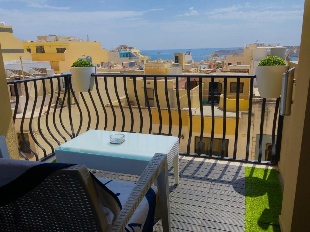 Marsascala Sea View Apartment & Penthouse Марсаскала Екстериор снимка